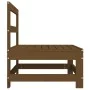 Mittelsofa aus massivem Kiefernholz in Honigbraun von , Modulare Sofas für den Außenbereich - Ref: Foro24-825481, Preis: 52,9...
