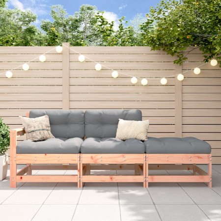 Gartenmöbel-Set 3-teilig aus Massivholz Douglasie von , Modulare Sofas für den Außenbereich - Ref: Foro24-825525, Preis: 165,...