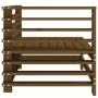 Garten-Ecksofas, 2 Stück, massives Kiefernholz, honigbraun von , Modulare Sofas für den Außenbereich - Ref: Foro24-825635, Pr...