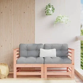 Garten-Ecksofas 2 Stück Massivholz Douglasie von , Modulare Sofas für den Außenbereich - Ref: Foro24-825637, Preis: 133,80 €,...