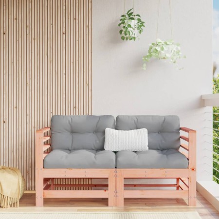 Garden corner sofas 2 pcs solid wood Douglas by , Modular outdoor sofas - Ref: Foro24-825637, Price: 135,56 €, Discount: %