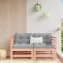 Garten-Ecksofas 2 Stück Massivholz Douglasie von , Modulare Sofas für den Außenbereich - Ref: Foro24-825637, Preis: 133,80 €,...