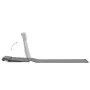 Estera de playa plegable 2 unidades acero y tela gris de vidaXL, Tumbonas - Ref: Foro24-44330, Precio: 54,60 €, Descuento: %