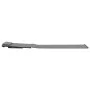 Estera de playa plegable 2 unidades acero y tela gris de vidaXL, Tumbonas - Ref: Foro24-44330, Precio: 54,60 €, Descuento: %