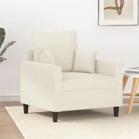 Cremefarbener Samtsessel 60 cm von , Sofas - Ref: Foro24-359291, Preis: 169,29 €, Rabatt: %