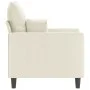 Cremefarbener Samtsessel 60 cm von , Sofas - Ref: Foro24-359291, Preis: 169,29 €, Rabatt: %
