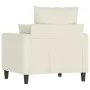 Cremefarbener Samtsessel 60 cm von , Sofas - Ref: Foro24-359291, Preis: 169,29 €, Rabatt: %