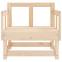 Gartensessel 2 Einheiten aus massivem Kiefernholz von , Modulare Sofas für den Außenbereich - Ref: Foro24-825387, Preis: 113,...