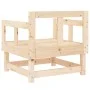 Gartensessel 2 Einheiten aus massivem Kiefernholz von , Modulare Sofas für den Außenbereich - Ref: Foro24-825387, Preis: 92,2...