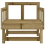 Sillones de jardín 2 unidades madera impregnada de pino de , Sofás modulares de exterior - Ref: Foro24-825393, Precio: 90,36 ...