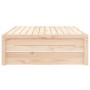 Gartenhocker aus massivem Kiefernholz 120x80 cm von , Modulare Sofas für den Außenbereich - Ref: Foro24-825751, Preis: 91,09 ...