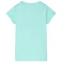 Camiseta infantil verde menta claro 140 de , Camisetas para niños - Ref: Foro24-11098, Precio: 8,30 €, Descuento: %