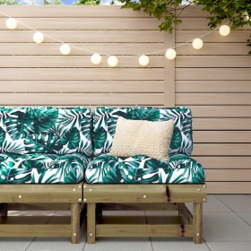 Zentrales Gartensofa aus imprägniertem Massivholz von , Modulare Sofas für den Außenbereich - Ref: Foro24-825379, Preis: 57,2...