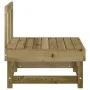 Zentrales Gartensofa aus imprägniertem Massivholz von , Modulare Sofas für den Außenbereich - Ref: Foro24-825379, Preis: 56,4...