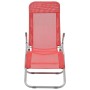 Folding sun loungers 2 units red textilene by vidaXL, Loungers - Ref: Foro24-44339, Price: 149,04 €, Discount: %