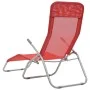 Folding sun loungers 2 units red textilene by vidaXL, Loungers - Ref: Foro24-44339, Price: 124,34 €, Discount: %