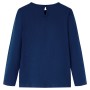 Camiseta infantil de manga larga azul marino 140 de , Camisetas para niños - Ref: Foro24-14103, Precio: 8,81 €, Descuento: %