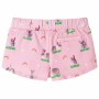 Kindershorts mit hellrosa Kordelzug 92 von , Kinderhosen - Ref: Foro24-10959, Preis: 9,87 €, Rabatt: %