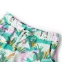 Children's shorts with light mint drawstring 104 by , kids pants - Ref: Foro24-10860, Price: 9,85 €, Discount: %