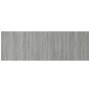 Cabecero de cama y mesitas madera contrachapada gris Sonoma