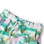 Children's shorts with light mint drawstring 128 by , kids pants - Ref: Foro24-10862, Price: 9,85 €, Discount: %
