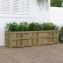 Pflanzgefäß aus imprägniertem Kiefernholz, 180 x 50 x 50 cm von , Töpfe und Pflanzgefäße - Ref: Foro24-837508, Preis: 157,15 ...