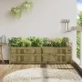 Impregnated pine wood planter 180x50x50 cm by , Pots and planters - Ref: Foro24-837508, Price: 157,15 €, Discount: %