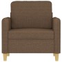 Brauner Stoffsessel 60 cm von , Sofas - Ref: Foro24-359465, Preis: 146,59 €, Rabatt: %