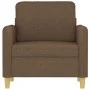 Brown fabric armchair 60 cm by , Sofas - Ref: Foro24-359465, Price: 144,43 €, Discount: %