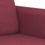 3-Sitzer-Sofa aus rotem Stoff, 180 cm von , Sofas - Ref: Foro24-359492, Preis: 273,74 €, Rabatt: %