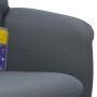 Dunkelgrauer Massagesessel aus Samt mit Fußstütze von , Sessel - Ref: Foro24-356701, Preis: 192,05 €, Rabatt: %