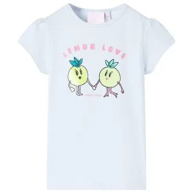 Hellblaues Kinder-T-Shirt 104 von , Kinder-T-Shirts - Ref: Foro24-10590, Preis: 7,99 €, Rabatt: %