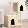 Katzenkratzbaum mit cremefarbenen Sisalstämmen, 86 cm von , Katzenmöbel - Ref: Foro24-172100, Preis: 46,20 €, Rabatt: %