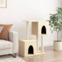 Katzenkratzbaum mit cremefarbenen Sisalstämmen, 86 cm von , Katzenmöbel - Ref: Foro24-172100, Preis: 46,20 €, Rabatt: %