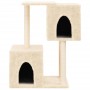 Cat scratching post with cream sisal posts 86 cm by , Cat furniture - Ref: Foro24-172100, Price: 46,20 €, Discount: %