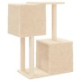Cat scratching post with cream sisal posts 86 cm by , Cat furniture - Ref: Foro24-172100, Price: 46,20 €, Discount: %