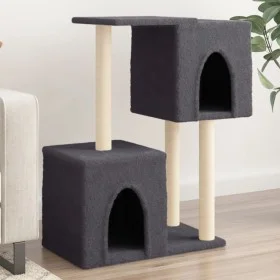 Cat scratching post with dark gray sisal posts 86 cm by , Cat furniture - Ref: Foro24-172102, Price: 38,82 €, Discount: %