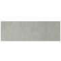 Cabecero de cama y mesitas madera contrachapada gris hormigón