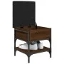 Shoe bench engineered wood oak brown 42x42x45 cm by , Benches for halls and storage - Ref: Foro24-835186, Price: 51,75 €, Dis...