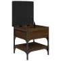 Shoe bench engineered wood oak brown 42x42x45 cm by , Benches for halls and storage - Ref: Foro24-835186, Price: 51,75 €, Dis...