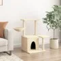 Katzenkratzbaum mit cremefarbenen Sisalstämmen, 83 cm von , Katzenmöbel - Ref: Foro24-172109, Preis: 35,16 €, Rabatt: %