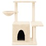 Cat scratching post with cream sisal posts 83 cm by , Cat furniture - Ref: Foro24-172109, Price: 35,65 €, Discount: %