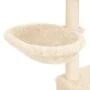 Katzenkratzbaum mit cremefarbenen Sisalstämmen, 83 cm von , Katzenmöbel - Ref: Foro24-172109, Preis: 35,16 €, Rabatt: %