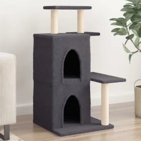 Cat scratching post with dark gray sisal posts 97 cm by , Cat furniture - Ref: Foro24-172114, Price: 45,18 €, Discount: %