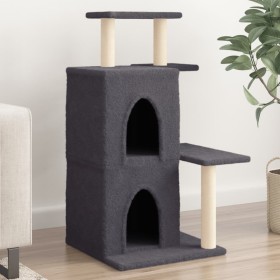 Katzenkratzbaum mit dunkelgrauen Sisalstämmen, 97 cm von , Katzenmöbel - Ref: Foro24-172114, Preis: 45,81 €, Rabatt: %