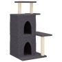 Katzenkratzbaum mit dunkelgrauen Sisalstämmen, 97 cm von , Katzenmöbel - Ref: Foro24-172114, Preis: 45,81 €, Rabatt: %