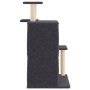 Cat scratching post with dark gray sisal posts 97 cm by , Cat furniture - Ref: Foro24-172114, Price: 45,81 €, Discount: %