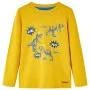 Langarm-T-Shirt für Kinder in der Farbe Ocker 140 von , Kinder-T-Shirts - Ref: Foro24-13248, Preis: 10,10 €, Rabatt: %