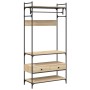Schubladenschrank aus Sonoma-Eichenholzwerkstoff, 89 x 39 x 184,5 cm von , Kleiderschränke - Ref: Foro24-838954, Preis: 131,3...
