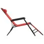 Tumbonas plegables con reposapiés 2 unidades acero rojo de vidaXL, Tumbonas - Ref: Foro24-44344, Precio: 106,56 €, Descuento: %